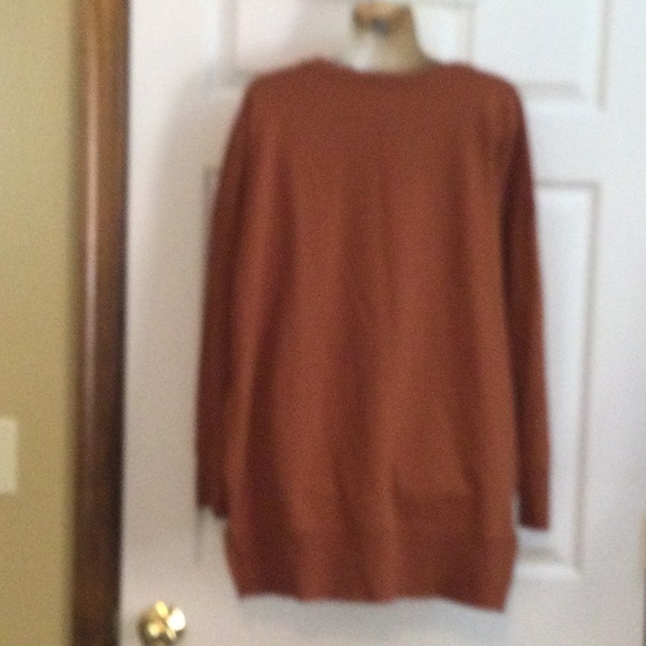 Terra & Sky Sweatshirt Top. NWOT - Picture 4 of 9